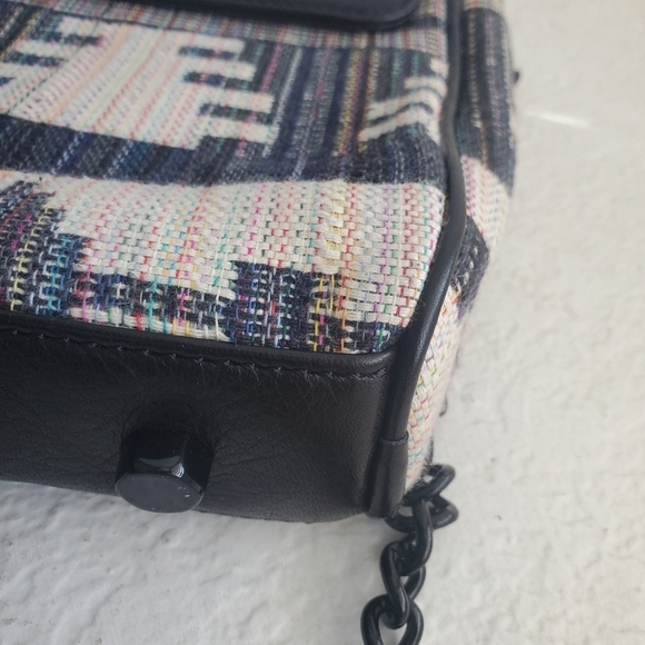Rebecca Minkoff MAC Southwestern Woven Tweed Aztec Western Boho Bag - Picture 8 of 15